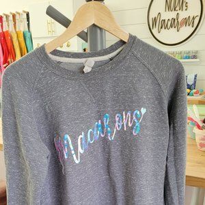 Macarons Shiny Sweatshirt